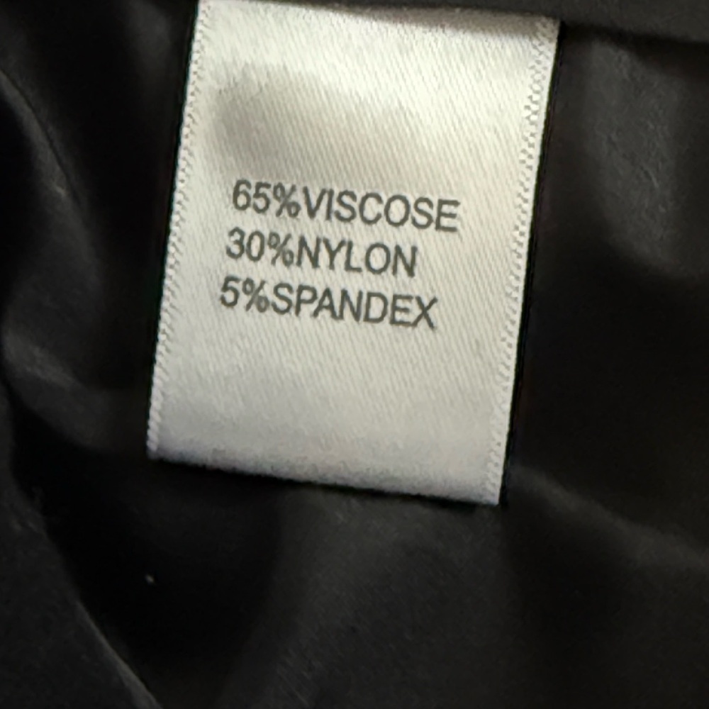 Alberto Makali Black Faux Leather Trim Cargo Pants Strappy Buckle Avant Garde - Picture 3 of 13